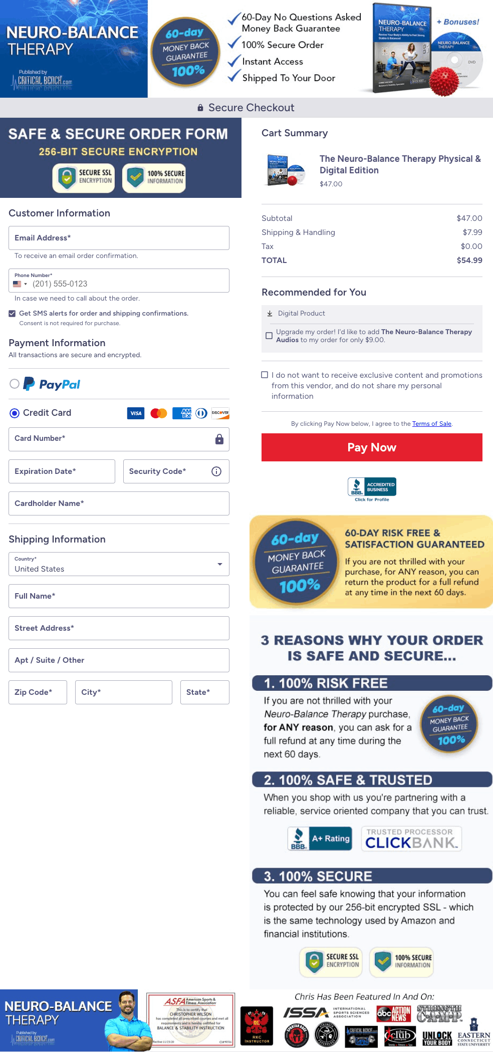 Neuro-Balance-Therapy-order-page